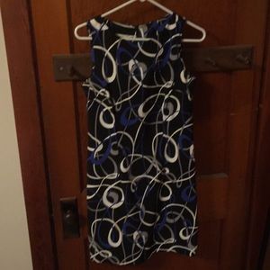 Geometric Dress Barn Dress
